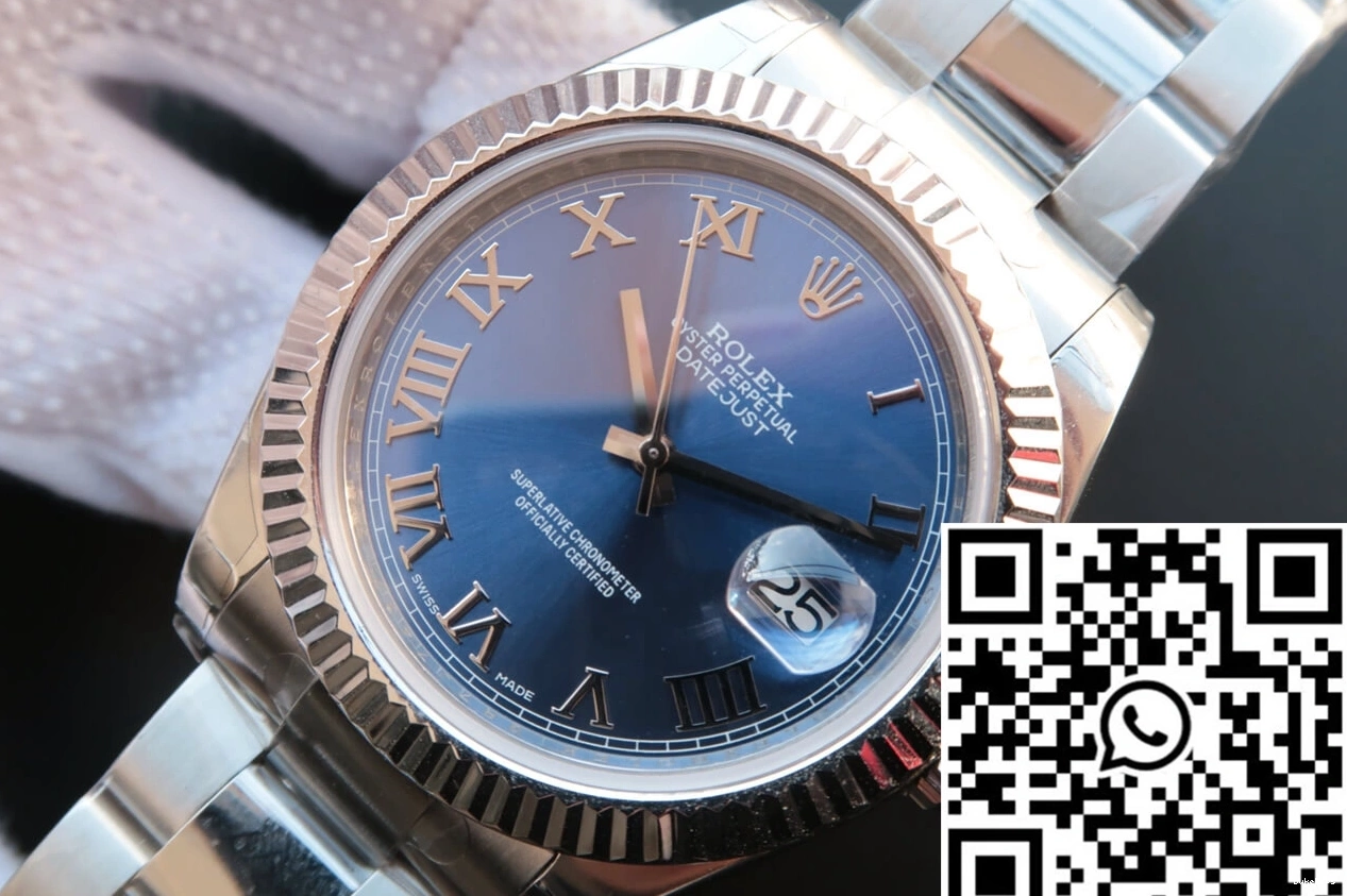 Factory 116334 Dial Rolex Datejust Blue EW 0122